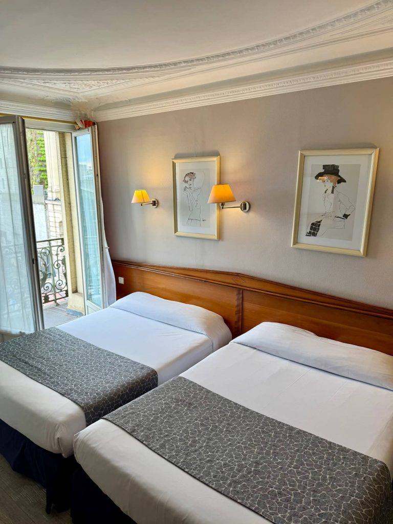 Chambre twin, Hôtel Richmond